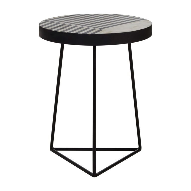 Ohom Triangular Frame Side Table