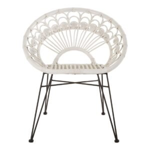 Ashburton White Rattan Chair