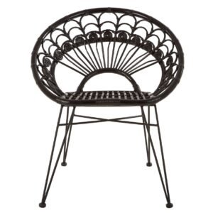 Ashburton Black Rattan Chair