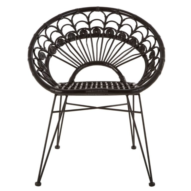 Ashburton Black Rattan Chair