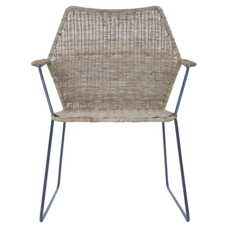Ashburton Angled Design Natural Rattan Chair