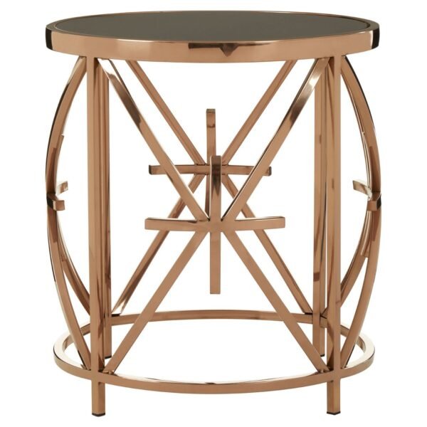 Mills Round Star Base Side Table