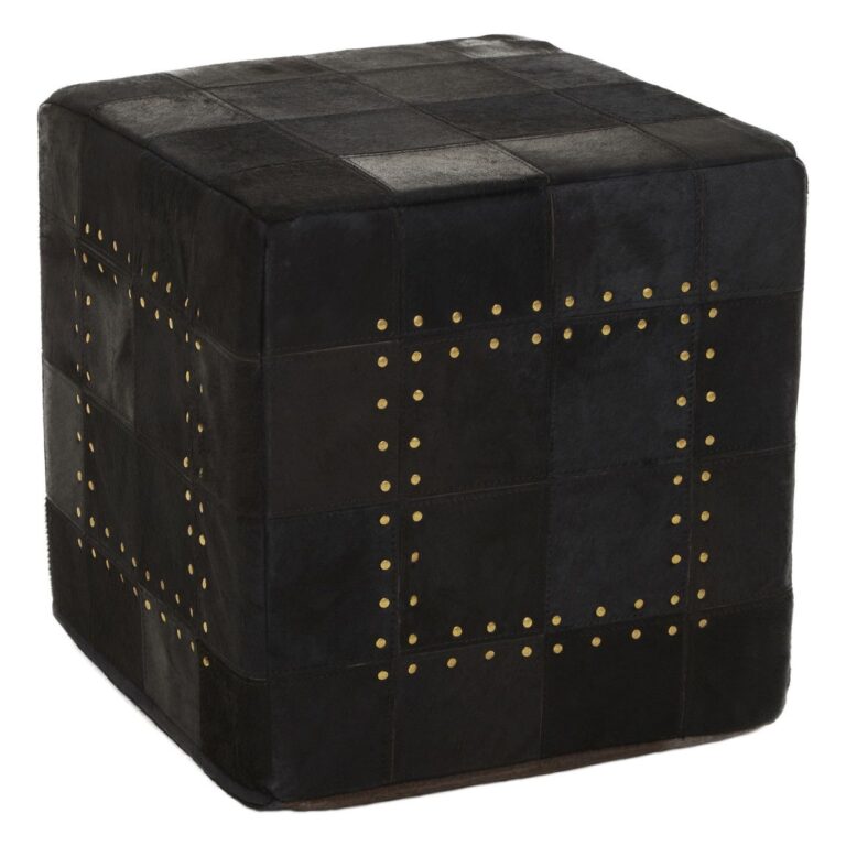 Affril Pouffe With Stud Detail