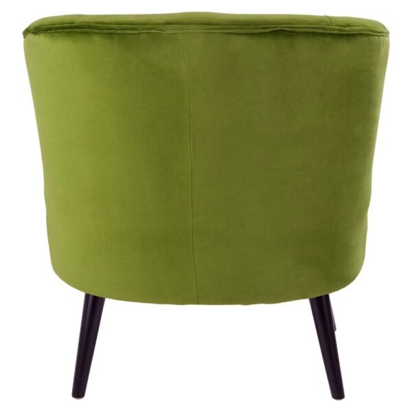 Greckle Green Round Armchair - Image 4