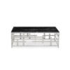 Acryla Black Marble Coffee Table