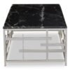 Acryla Black Marble Coffee Table - Image 4