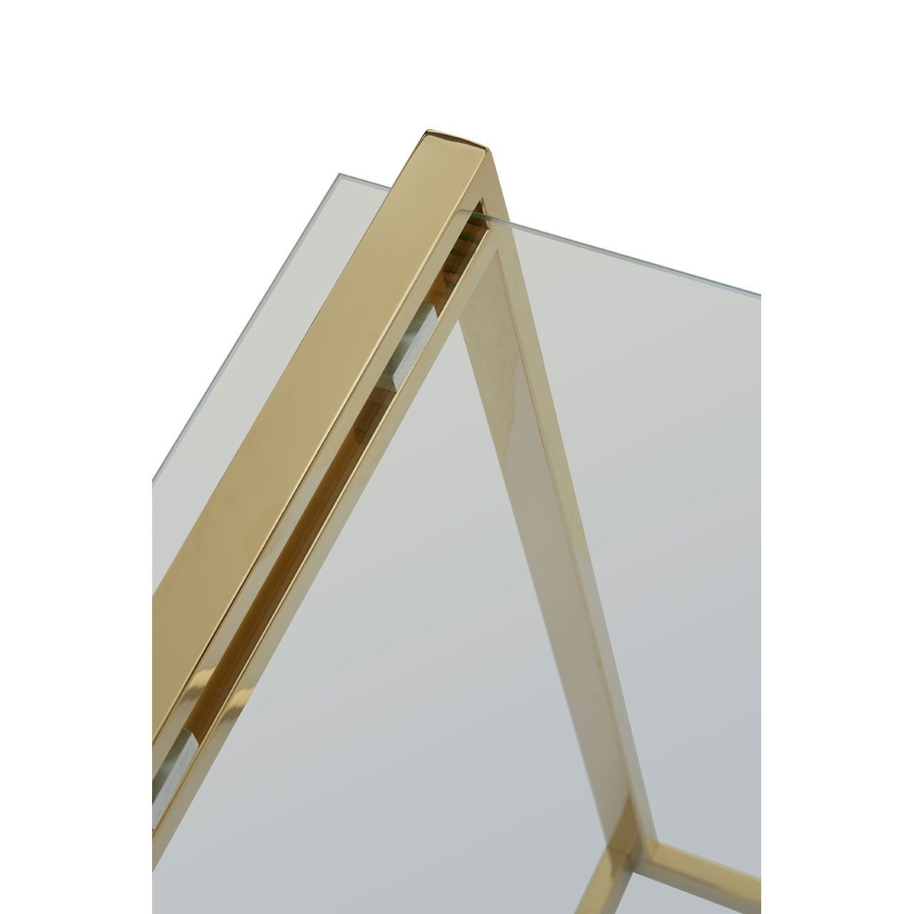 Lynwood Warm Metallic Finish End Table Lynwood Warm Metallic Finish End Table