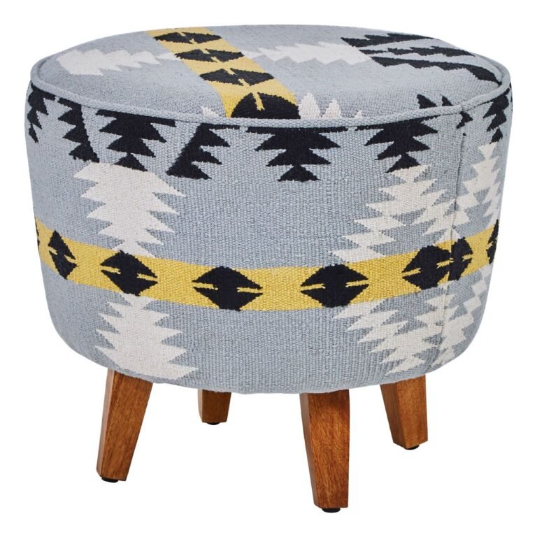Fena Round Footstool