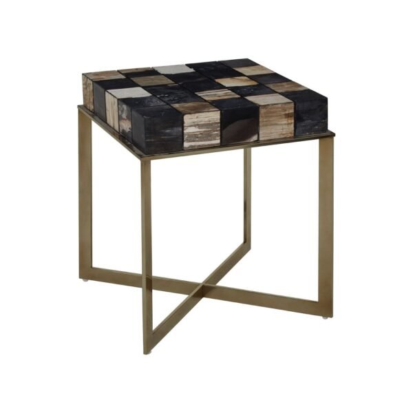 Guise Side Table With Brass Finish - Image 2