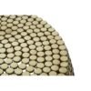 Foxley Gold Finish Beaded Coffee Table - Image 4