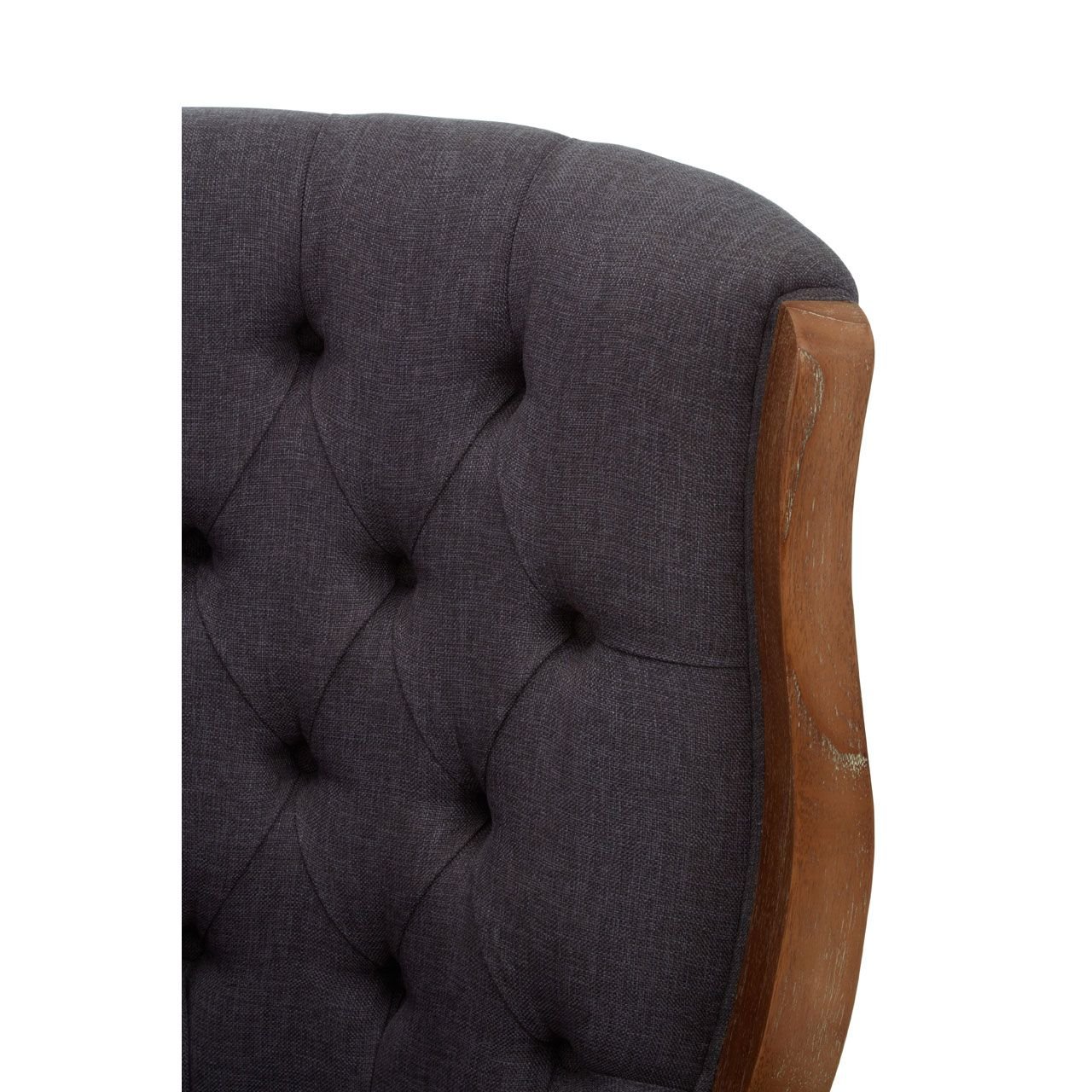 Cabra Graphite Chair With Straight Legs Cabra Graphite Chair With Straight Legs