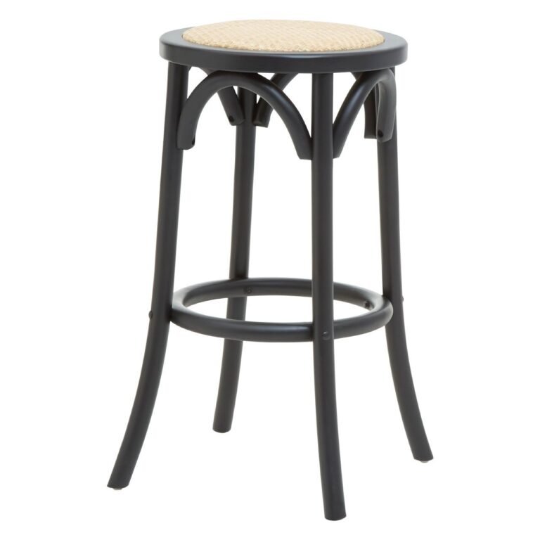 Orsil Natural Rattan Stool
