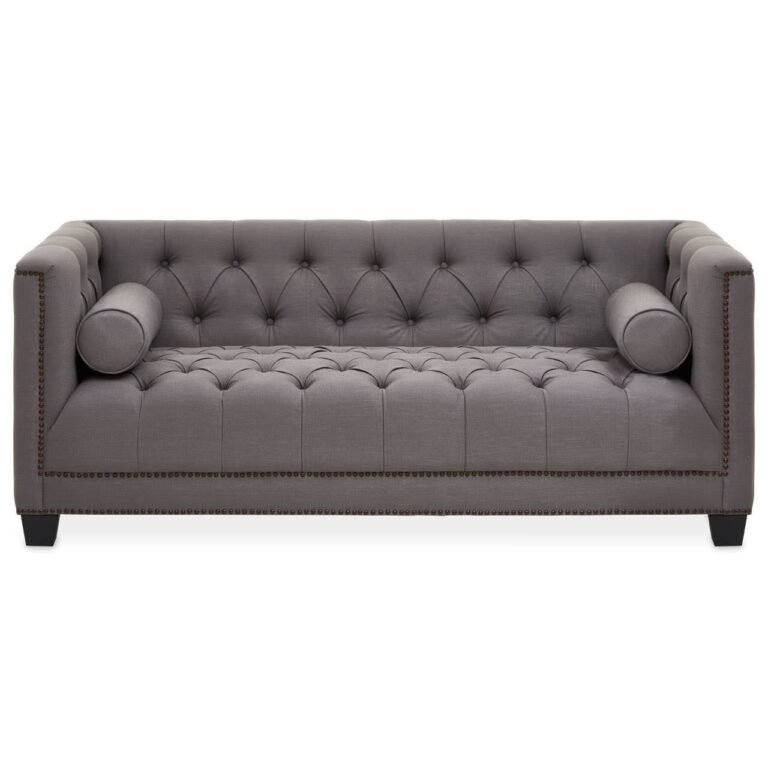Murino Two Seat Grey Fabric Sofa