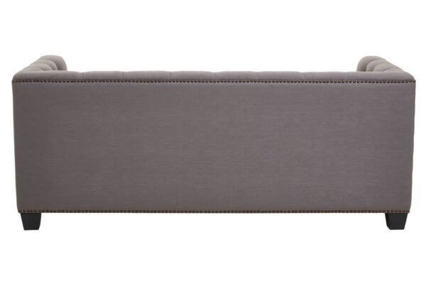 Murino Two Seat Grey Fabric Sofa - Image 4