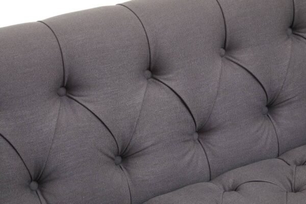 Murino Two Seat Grey Fabric Sofa - Image 8