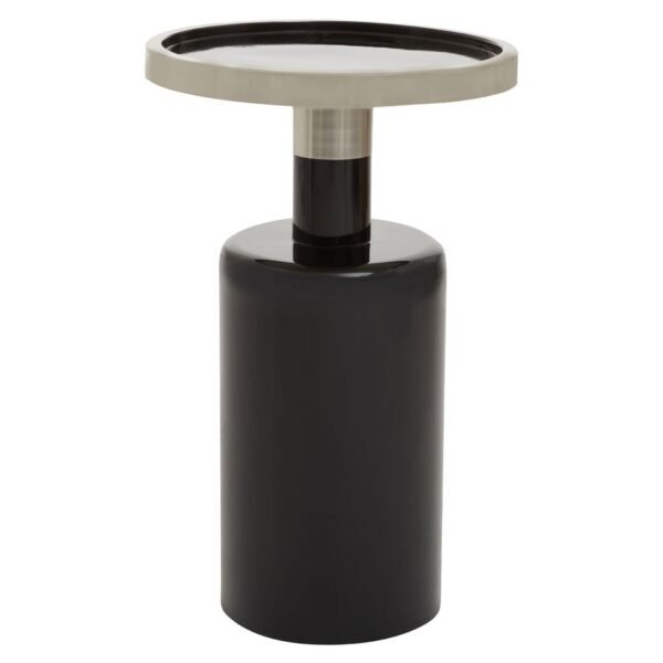 Liva Black And Gold Side Table