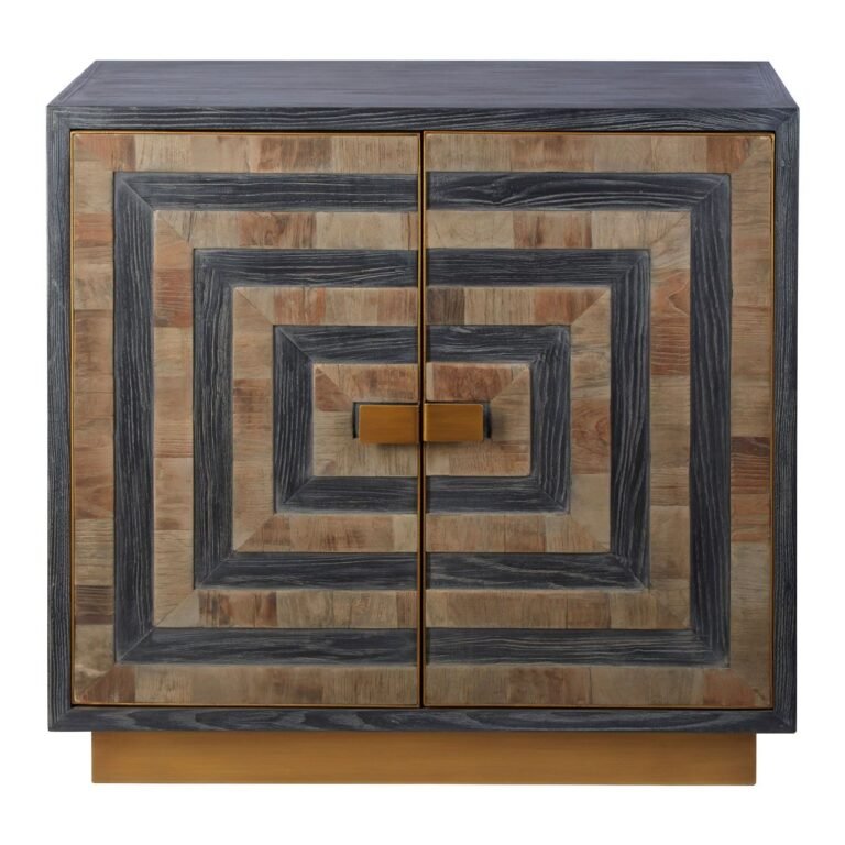 Estelle Antique Brass Finish Sideboard