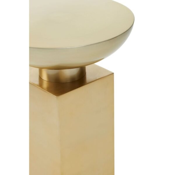 Lorel Gold Finish Side Table - Image 4