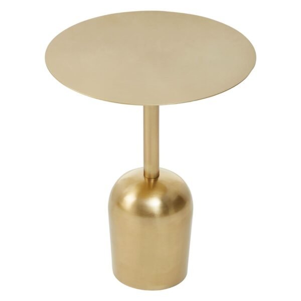 Lorel Gold Finish Side Table - Image 2