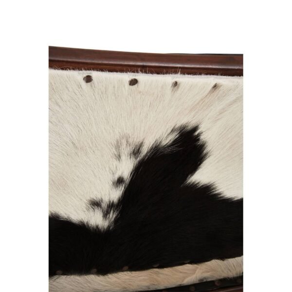 Harrington Genuine Black And White Goat Hide Chair - Image 7