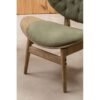 Arche Green Velvet Chair With Button Detail - Image 4