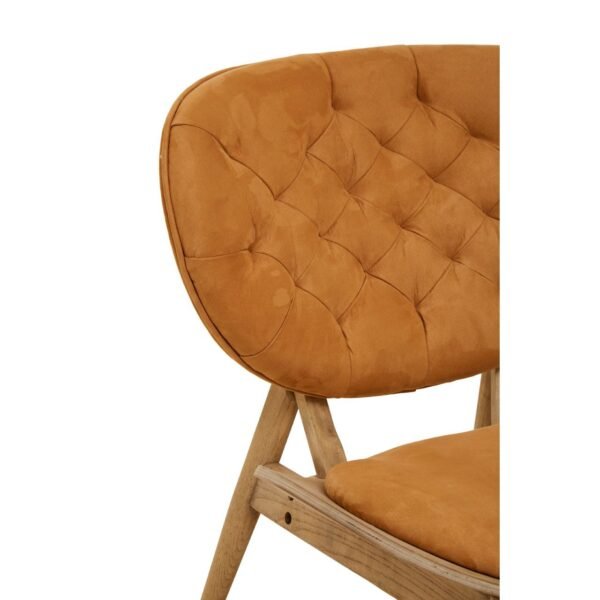 Arche Dijon Velvet Chair With Button Detail - Image 7