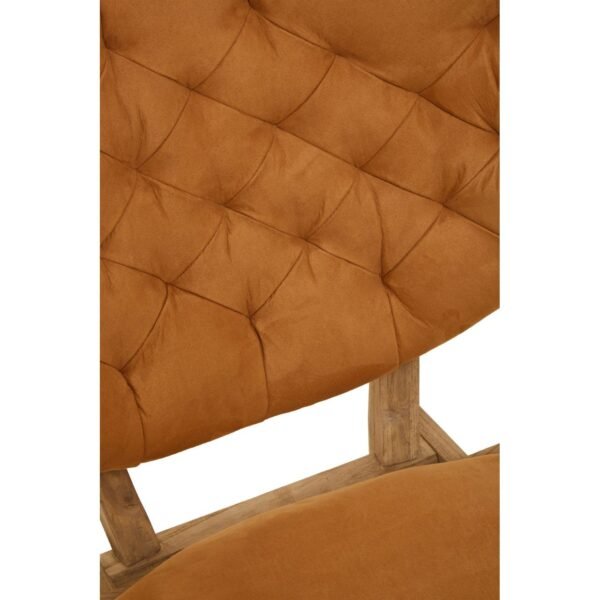 Arche Dijon Velvet Chair With Button Detail - Image 9
