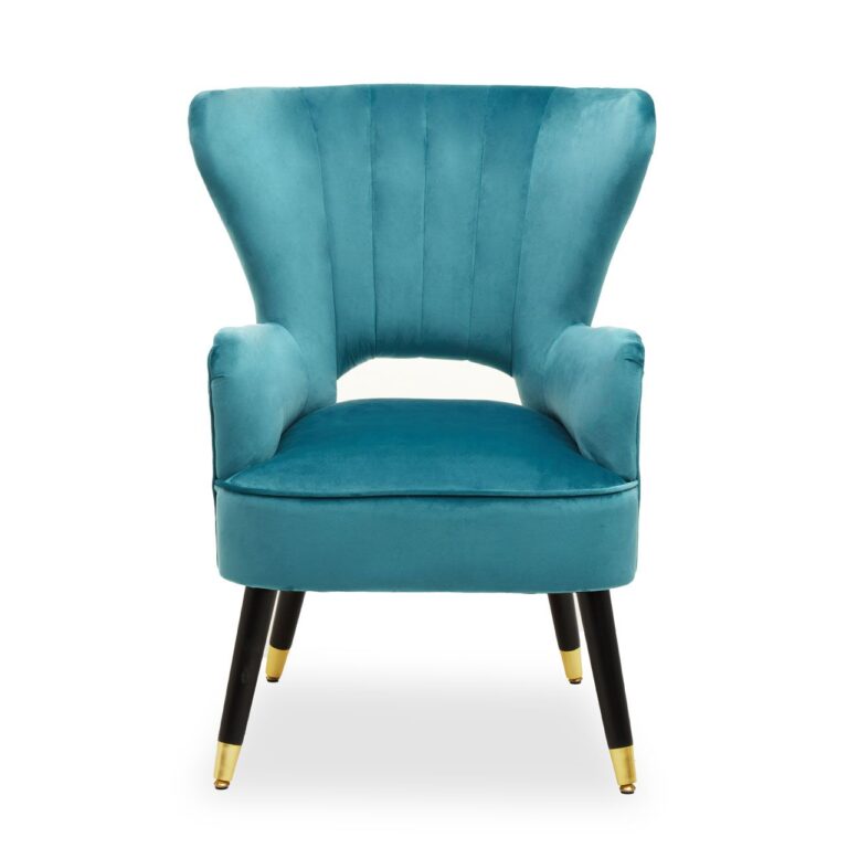 Tots Green Velvet Armchair