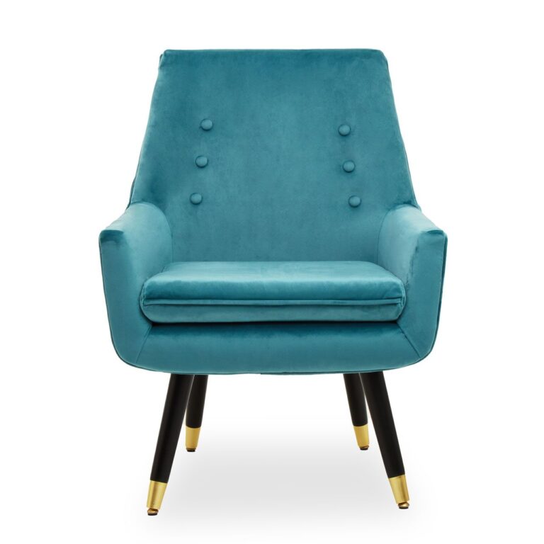 Arite Green Velvet Armchair