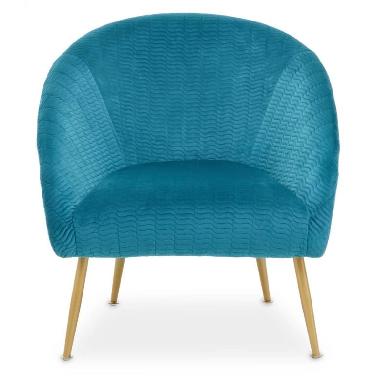 Misk Blue Occasional Chair