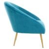 Misk Blue Occasional Chair - Image 3