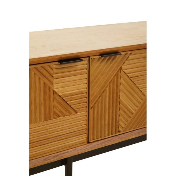 Airele Natural Finish Wooden Media Unit - Image 7