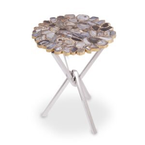 Ambia Agate Side Table