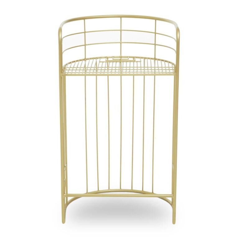 Ambia Gold Finish Lounge Chair