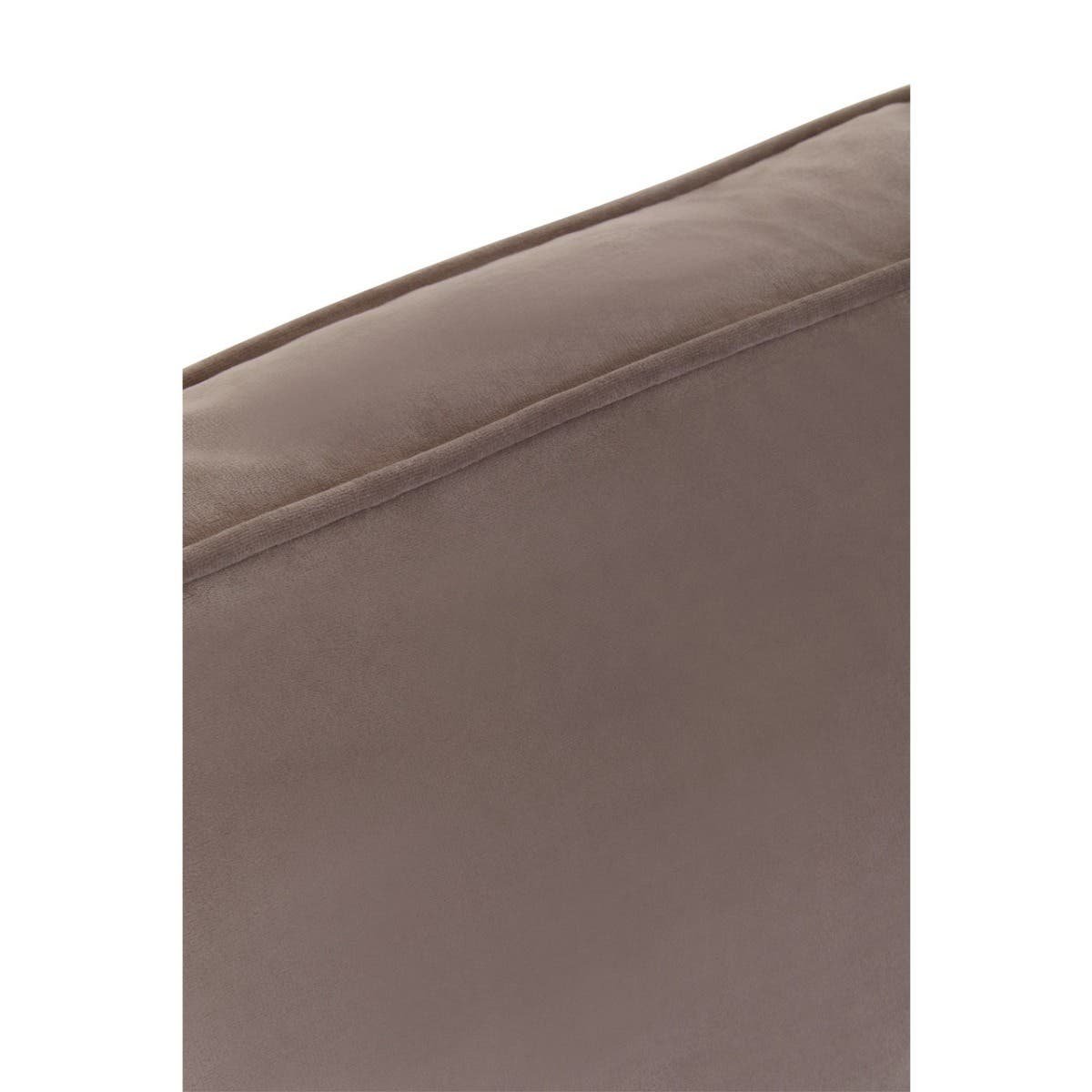 Alph Three Seat Mink Velvet Sofa Alph Three Seat Mink Velvet Sofa