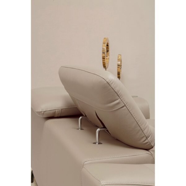 Adria 3 Seat Leather Sofa - Image 22
