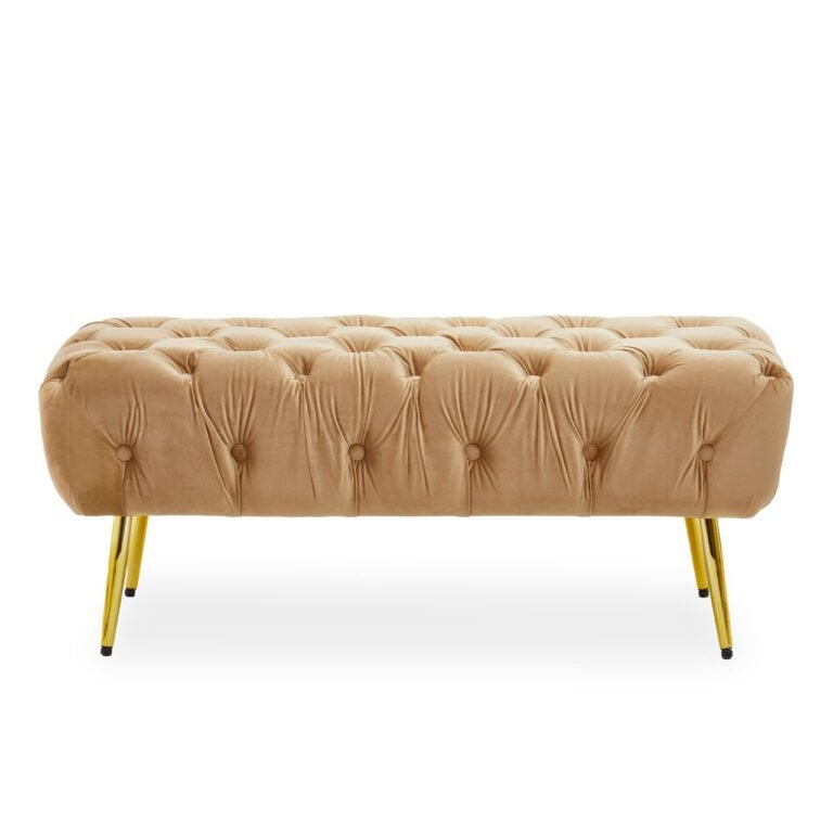 Sierit Gold Leg Footstool