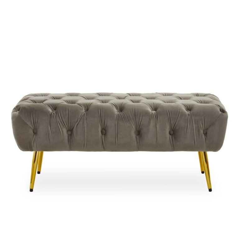 Sierit Gold Leg Footstool