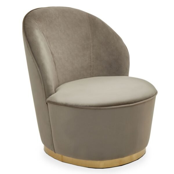 Sierit Velvet Gold Base Chair