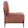 Kingsley Dusky Rose Velvet Chair - Image 3