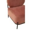 Kingsley Dusky Rose Velvet Chair - Image 6