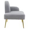 Holborn Left Arm Grey Chaise Lounge - Image 3