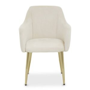 Narcy Stone Velvet Dining Chair