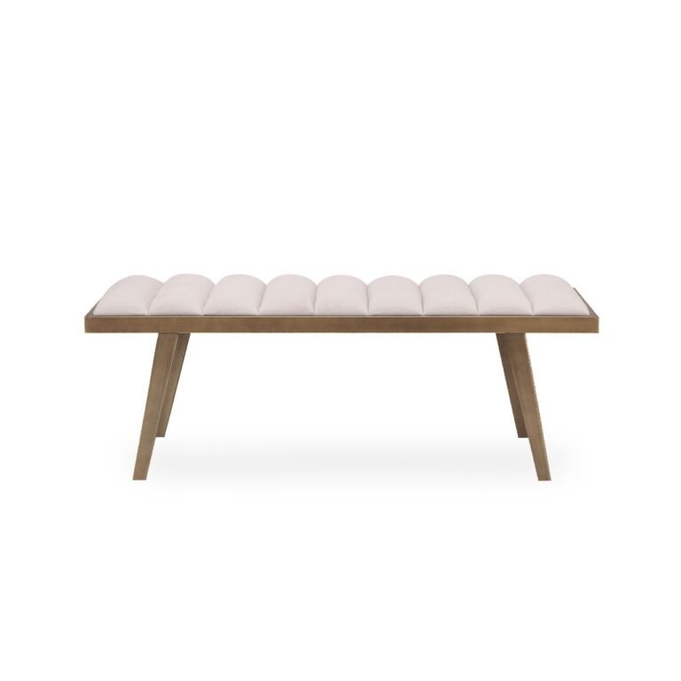 Giltin Natural Bench With Channel Detail