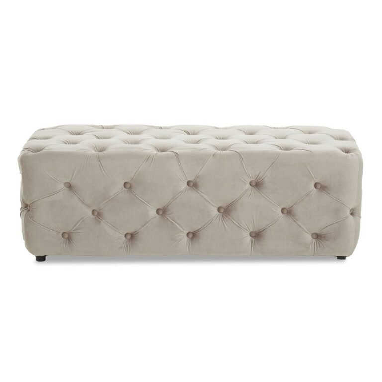 Alea Mink Velvet Bench