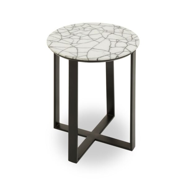 Clovelly Marble Top Side Table - Image 2