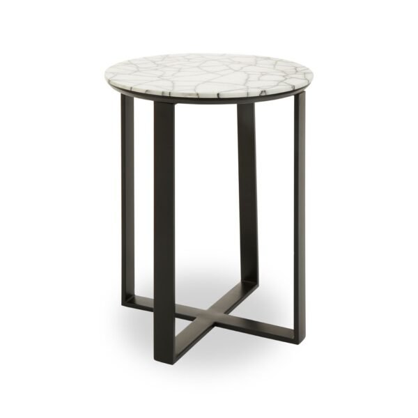 Clovelly Marble Top Side Table - Image 3