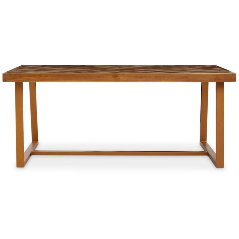 Stirling Natural Teak Wood Dining Table