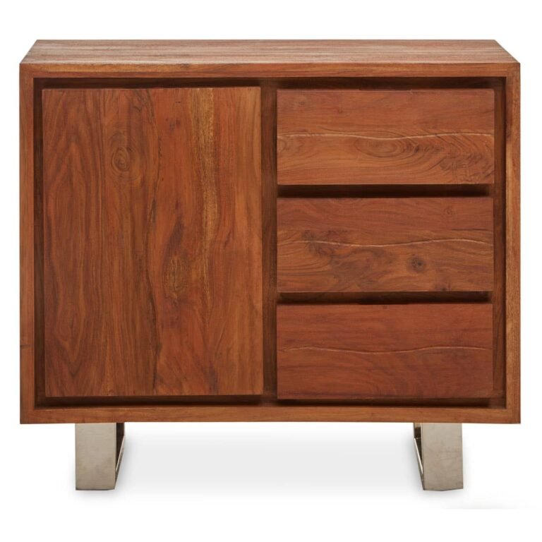 Nbora Acacia One Door Sideboard