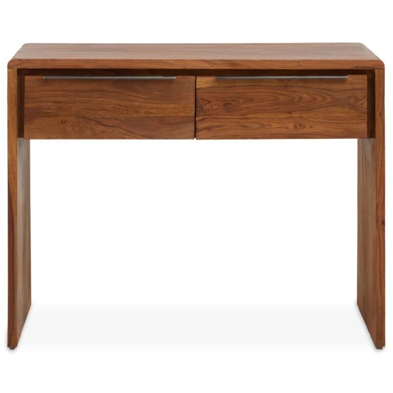 Oirati Two Door Sheesham And Acacia Console Table